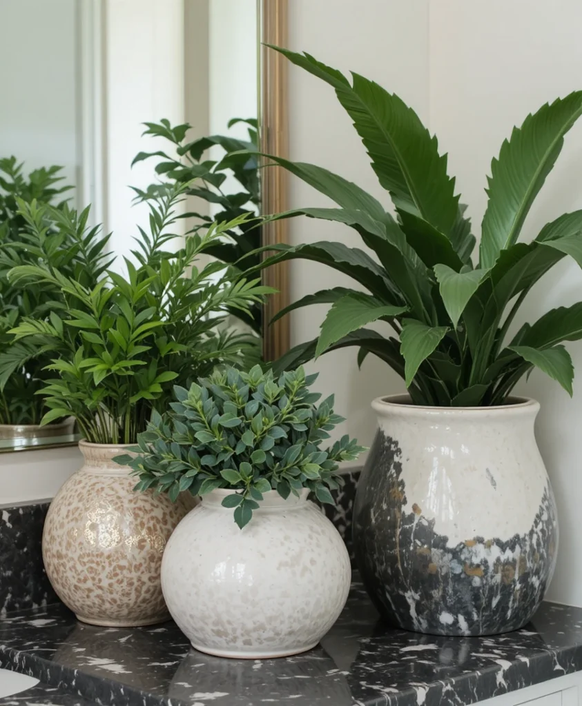 Bathroom Plant Decor