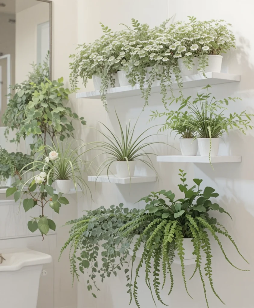 Bathroom Plant Decor