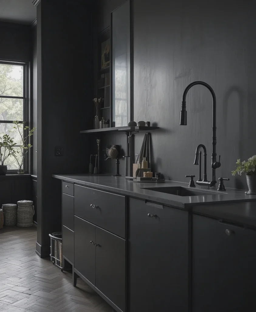 Moody Minimalist Interiors