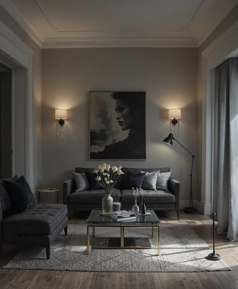 Moody Minimalist Interiors