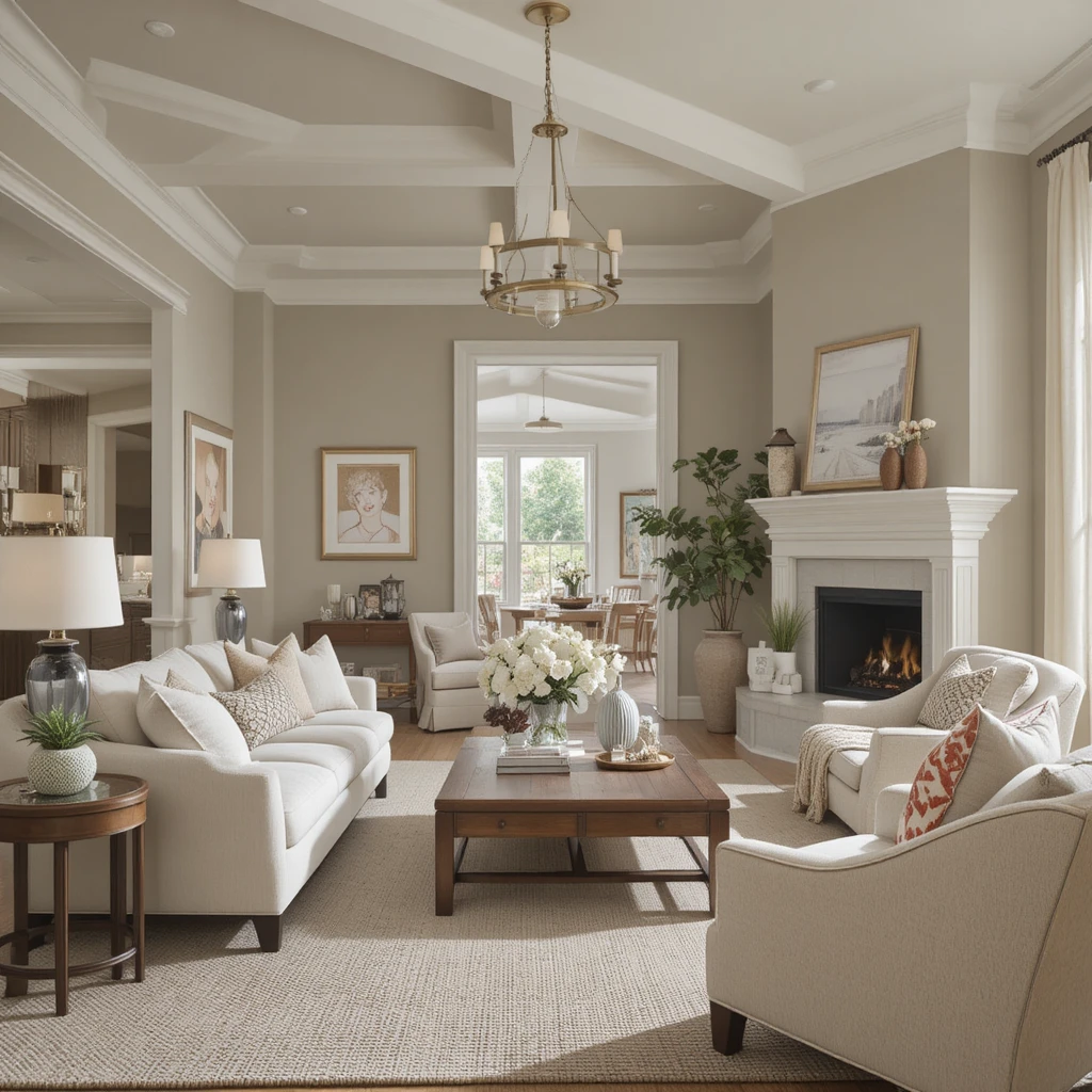 Sherwin-Williams Neutral Palette Warm & Cozy Design 