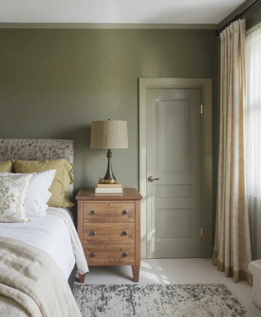 Olive Green Bedroom Decor