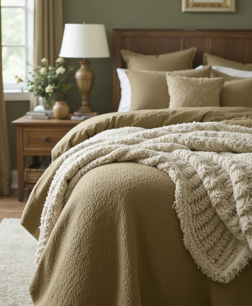 Olive Green Bedroom Decor