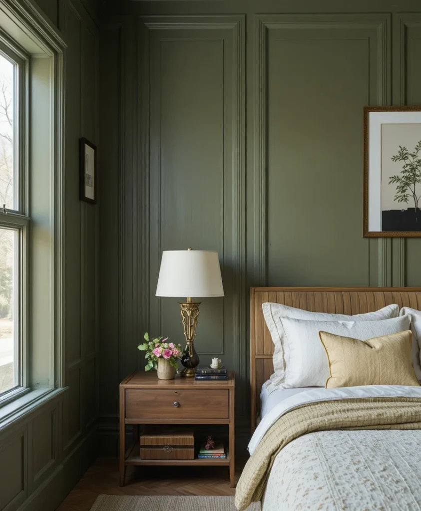 Olive Green Bedroom Decor