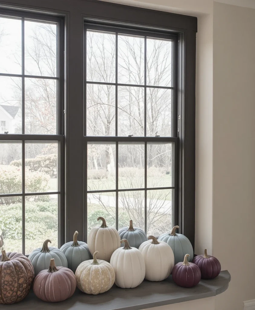 Fall Window Painting Ideas