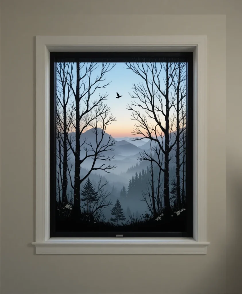 Fall Window Painting Ideas