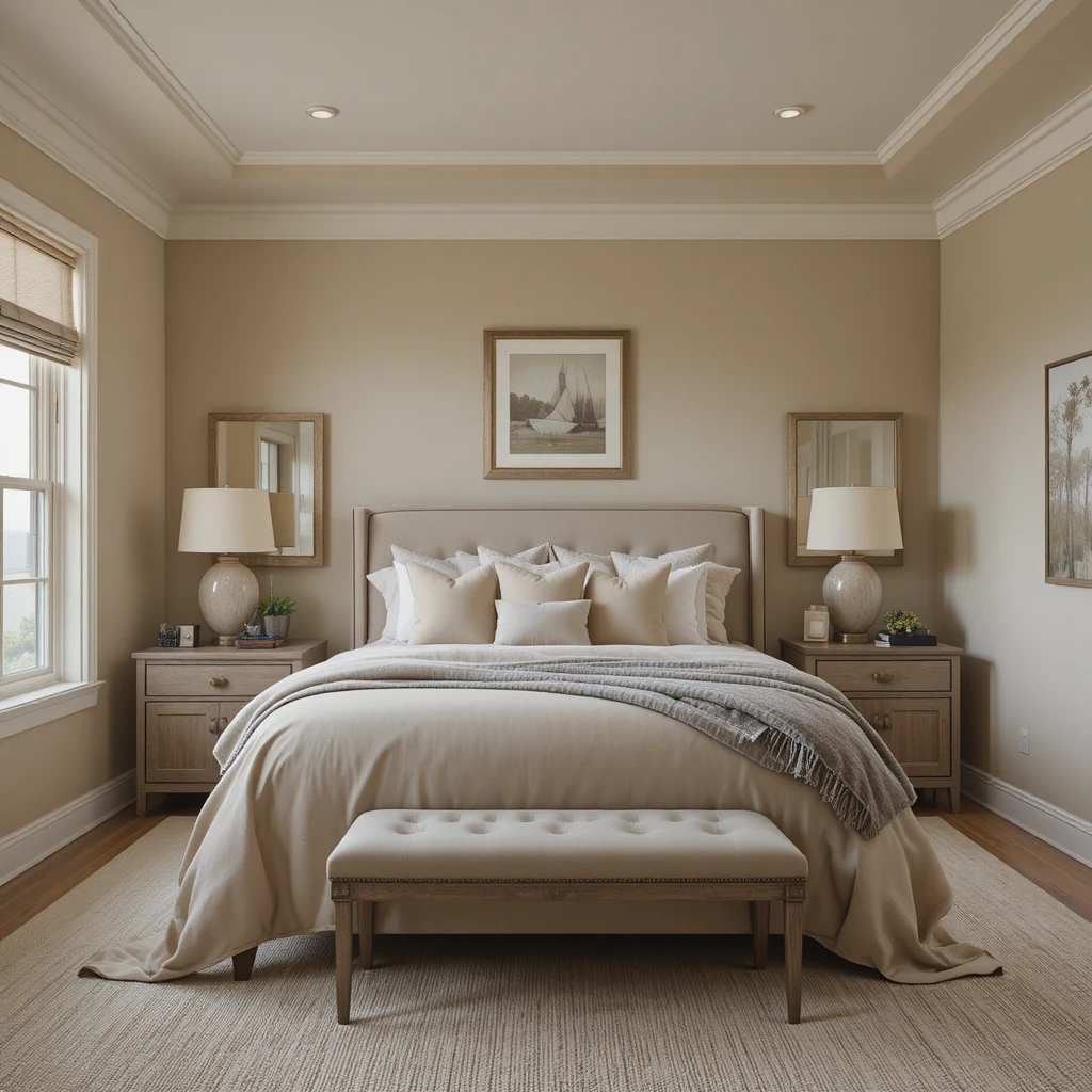 Sherwin-Williams Neutral Palette Warm & Cozy Design 