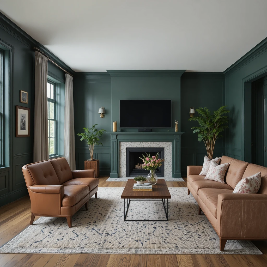 Sherwin-Williams Paint Colors for Living Room