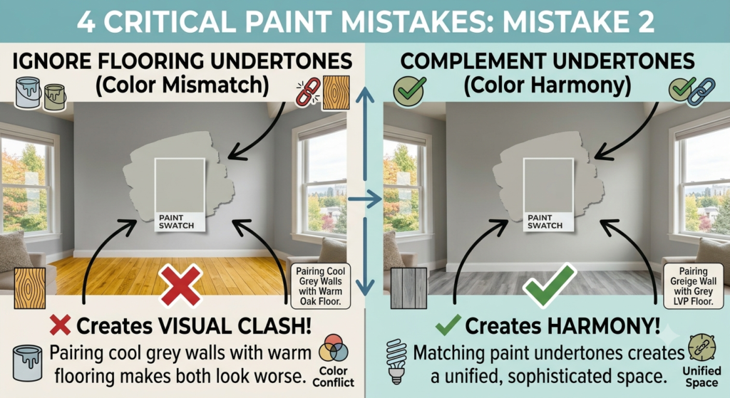 Color Selection Harmony with Floor mistake