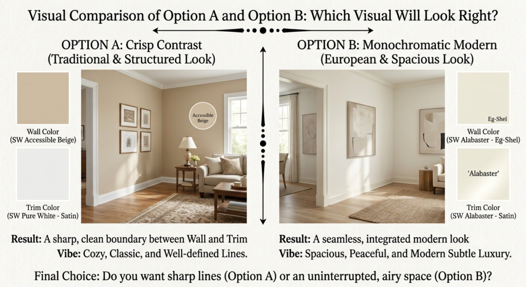 Wall Finishing Colors Selection