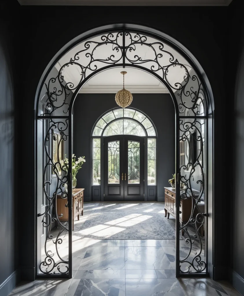 Black Nouveau Decor