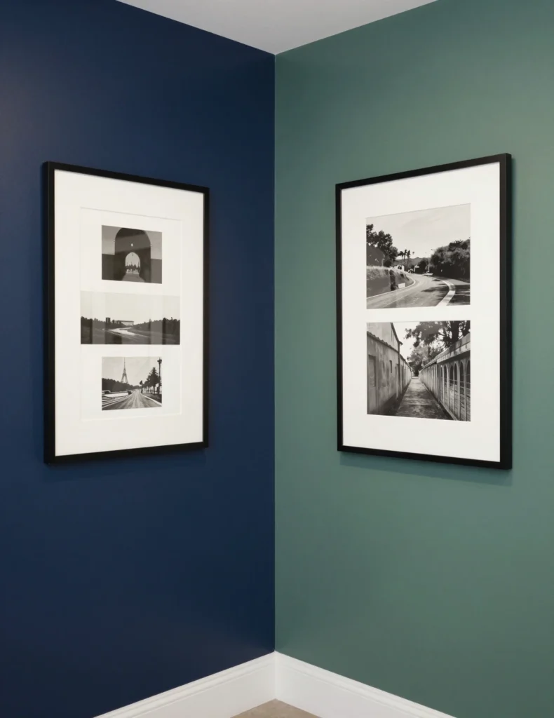 Corner Wall Gallery Ideas