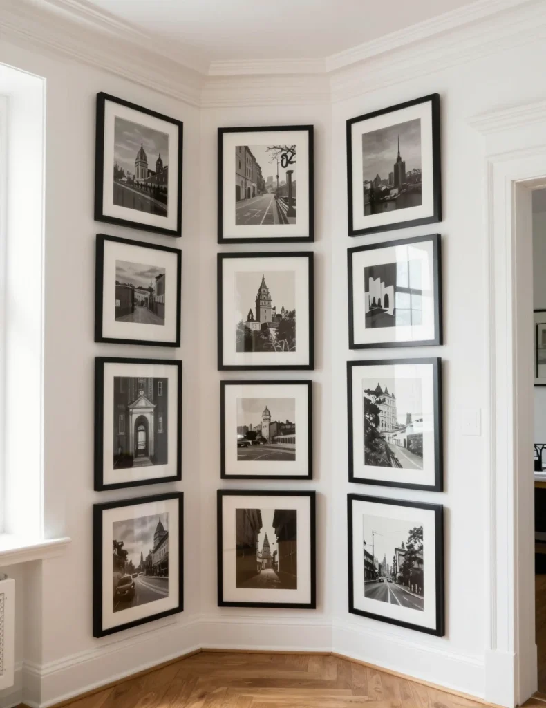 Corner Wall Gallery Ideas