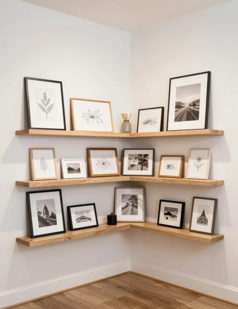Corner Wall Gallery Ideas
