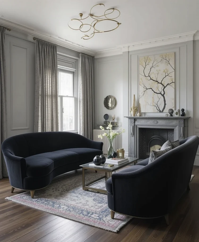 Black Nouveau Decor: 20 Bold Ideas to Transform Your Home with Dramatic Elegance