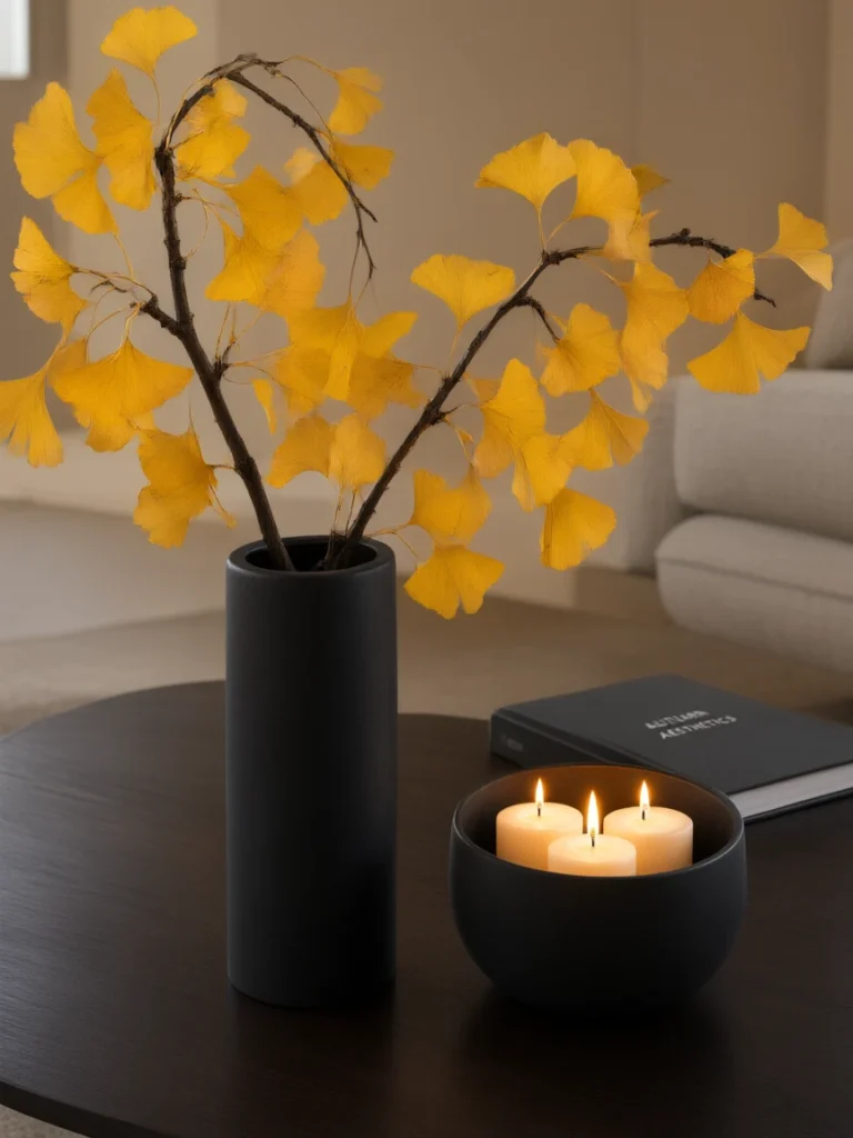 Fall Coffee Table Decor