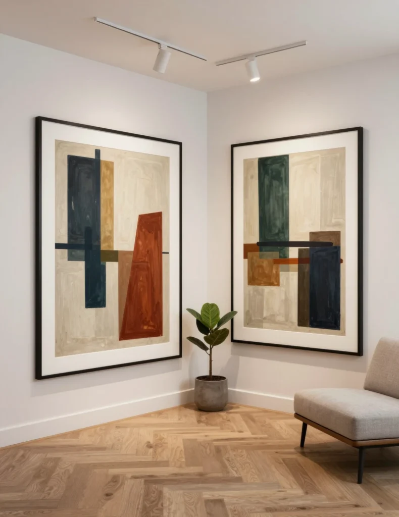 Corner Wall Gallery Ideas