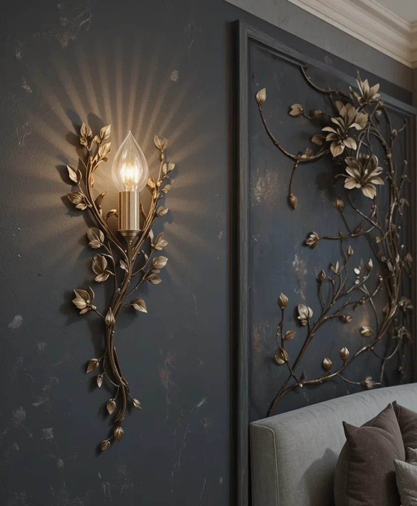 Black Nouveau Decor