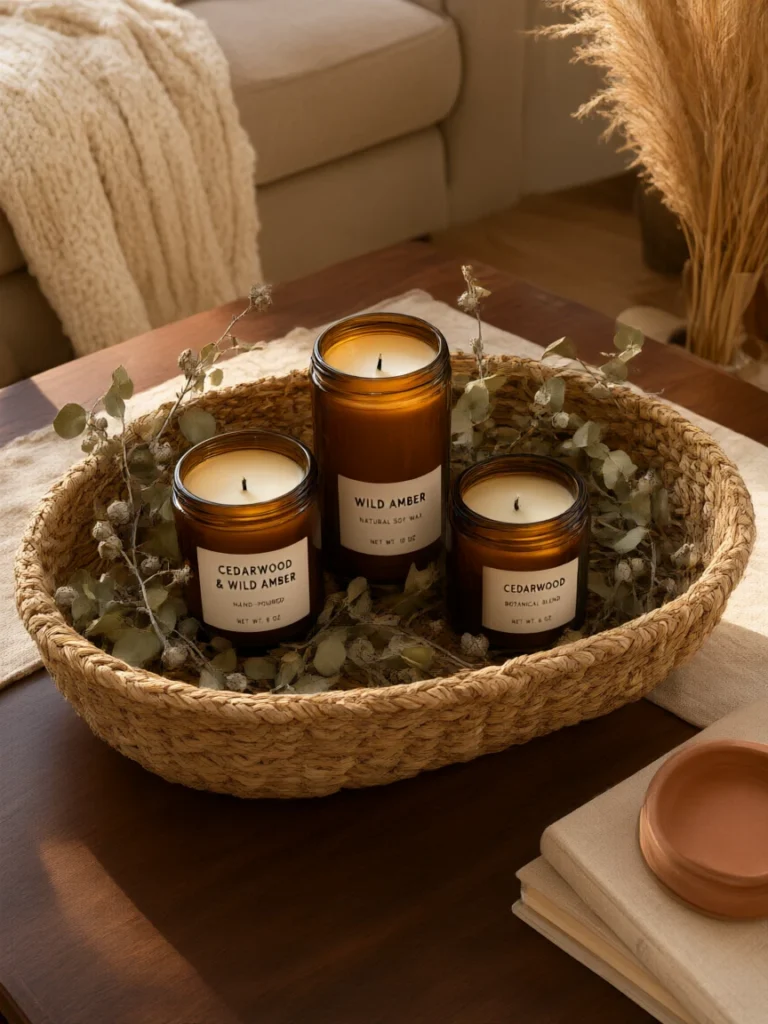 Fall Coffee Table Decor