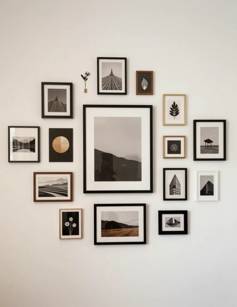 Corner Wall Gallery Ideas